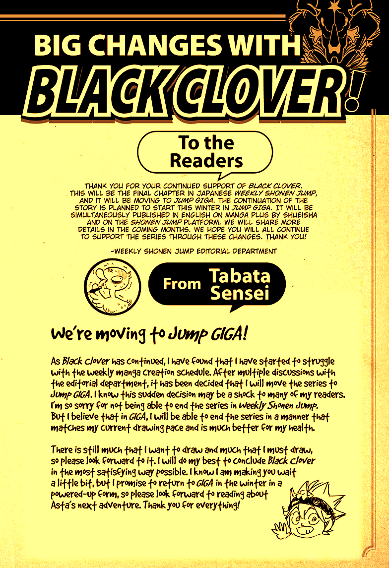 Black Clover Chapter REVIEW Dump Post