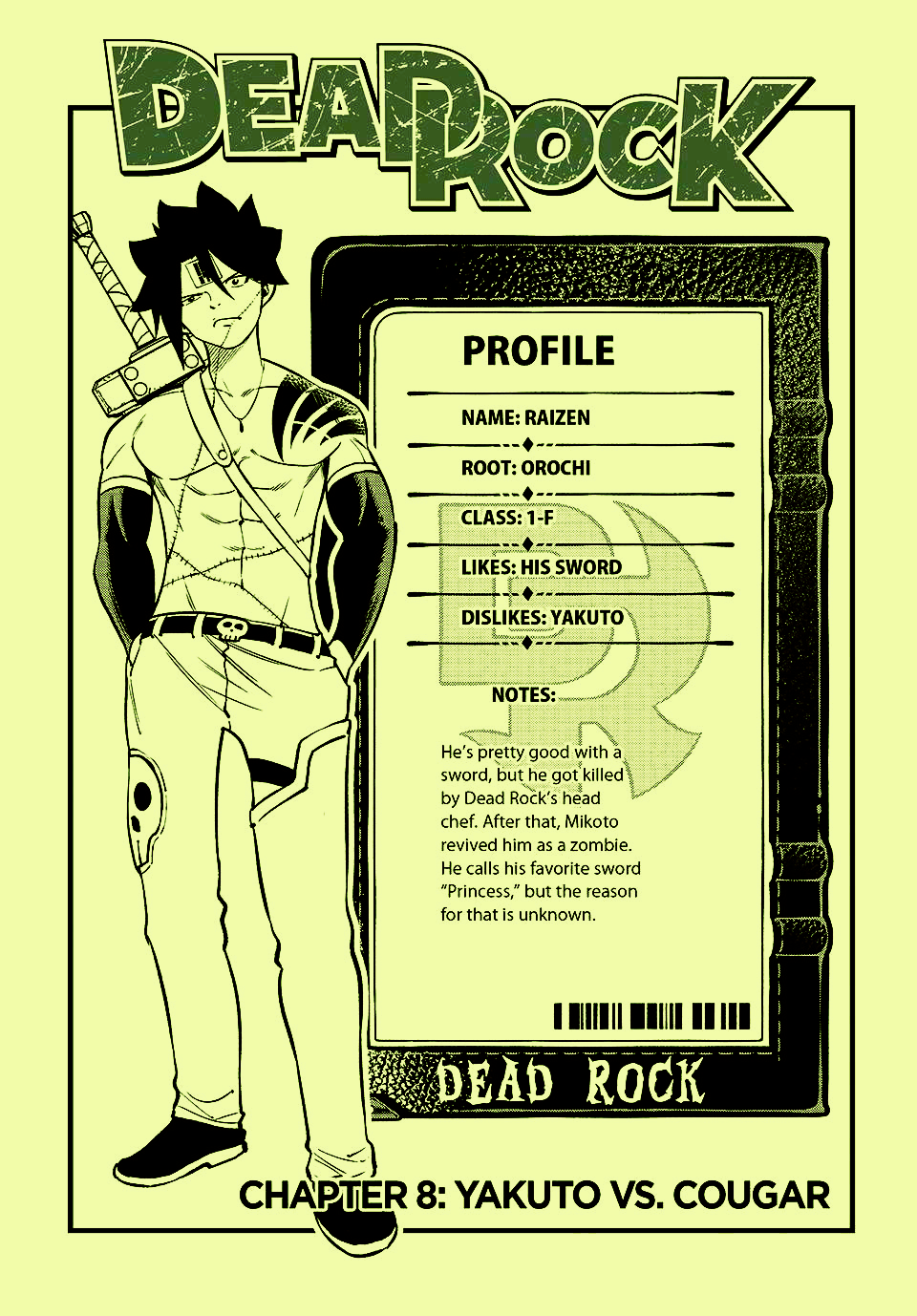 Introducing: Zelecia The Black Wizard! Dead Rock Chapter 8 BREAKDOWN